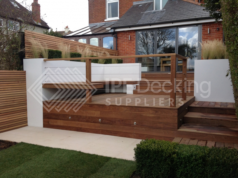 Western Red Cedar 20x45 PAR with Ipe 21x145mm Decking