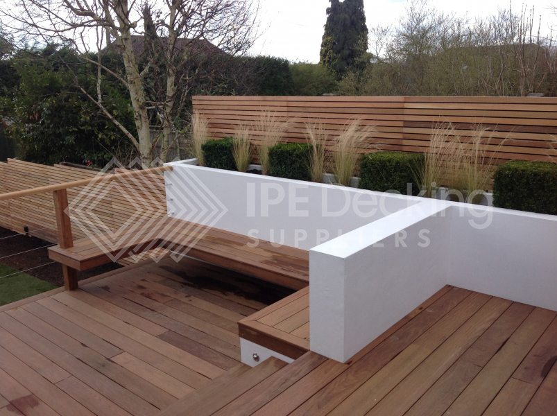 Western Red Cedar 20x45 PAR with Ipe 21x145mm Decking