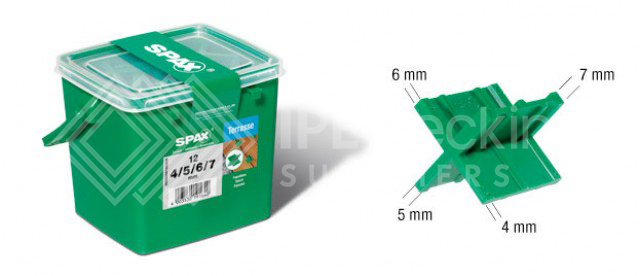 Spax decking spacers